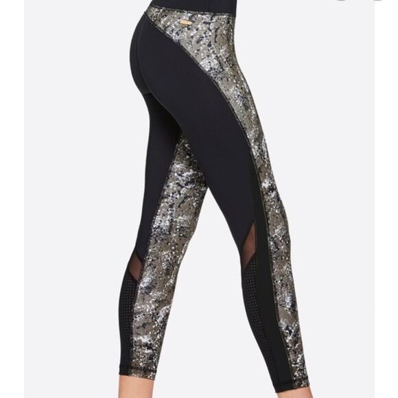 New Alala Large L Heroine Tight Olive Paint Green Black Leggings High Waist - Picture 3 of 8